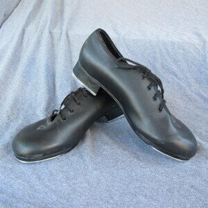 jazz tap shoes black kids size 5 bloch (w2863)